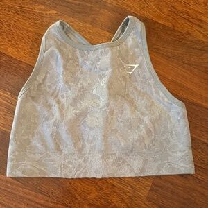 Gymshark Sports Bra Grey Size Small